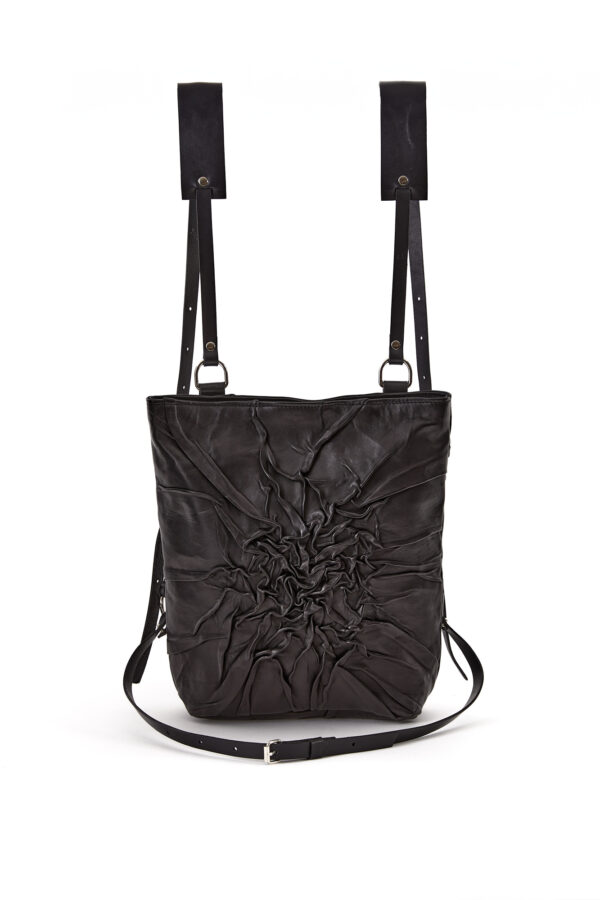 Textured backpack